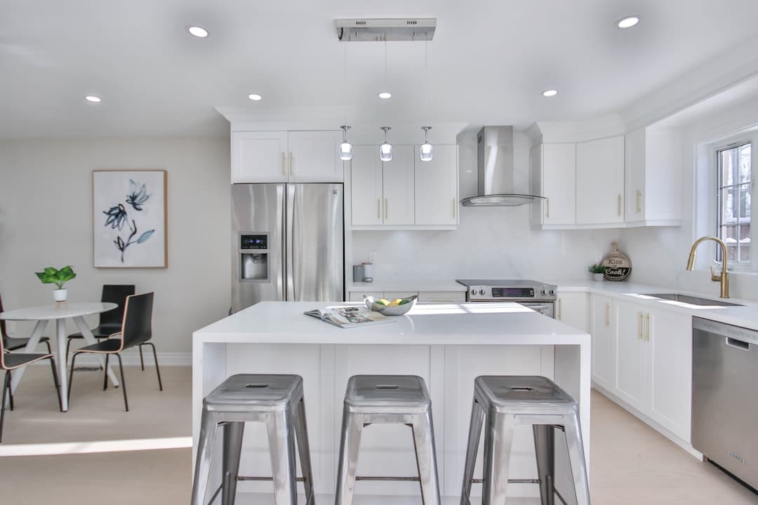 Luxury home kitchen interior