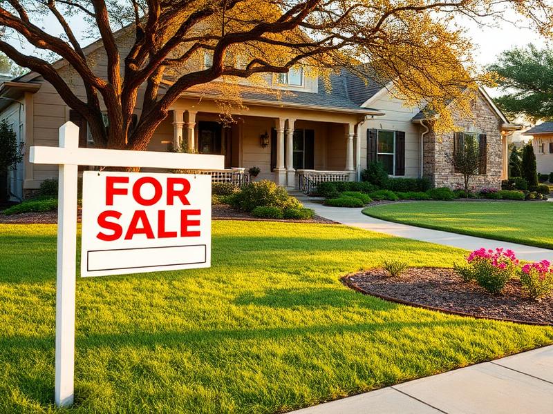 Home with for sale sign - Home Selling Services